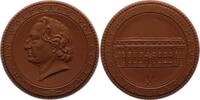 Personenmedaillen Porzellanmedaille Goethe, Johann Wolfgang von *1749 Frankfurt, +1832. -