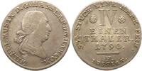 Hessen-Kassel 1/4 Taler Wilhelm IX. 1785-1803. -