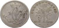 Sachsen-Weimar-Eisenach 1/6 Taler Anna Amalia 1758-1775. -
