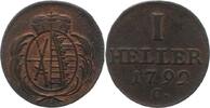 Sachsen-Albertinische Linie Heller Friedrich August III. 1763-1806. -