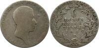 Brandenburg-Preußen 1/6 Taler Friedrich Wilhelm III. 1797-1840. -