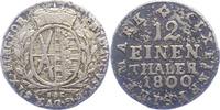 Sachsen-Albertinische Linie 1/12 Taler Friedrich August III. 1763-1806. -