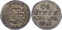 Sachsen-Albertinische Linie 1/48 Taler Friedrich August II. 1733-1763. -