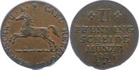 Braunschweig-Wolfenbüttel 2 Pfennig Karl 1815-1830. -