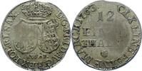 Sachsen-Albertinische Linie 1/12 Taler Friedrich August II. 1733-1763. -