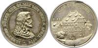 Nürnberg-Stadt Versilberte Bronzemedaille Rechenpfennige. -