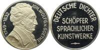 Personenmedaillen Silbermedaille Goethe, Johann Wolfgang von *1749 Frankfurt, +1832. -