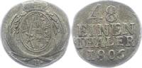 Sachsen-Albertinische Linie 1/48 Taler Friedrich August III. 1763-1806. -