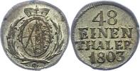 Sachsen-Albertinische Linie 1/48 Taler Friedrich August III. 1763-1806. -
