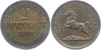 Braunschweig-Wolfenbüttel Pfennig Wilhelm 1831-1884. -