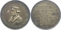Hessen-Darmstadt Silberabschlag von den Stempeln des Dukaten Ludwig I. 1806-1830. -