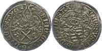 Sachsen-Kurfürstentum Zinsgroschen Friedrich III., Johann und Georg 1507-1525. -