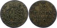 Sachsen-Albertinische Linie 1/12 Taler Friedrich August III. 1763-1806. -