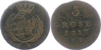 Sachsen-Albertinische Linie 3 Groszy Friedrich August I., als Herzog von Warschau 1807-1815. -