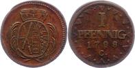 Sachsen-Albertinische Linie Pfennig Friedrich August III. 1763-1806. -