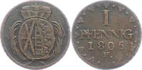 Sachsen-Albertinische Linie Pfennig Friedrich August III. 1763-1806. -