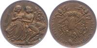 Sachsen-Albertinische Linie Bronzemedaille Friedrich August II. 1836-1854. -