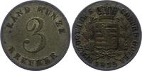 Sachsen-Coburg-Gotha 3 Kreuzer Ernst I. 1806-1844. -