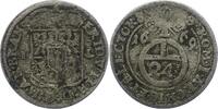 Brandenburg-Preußen 1/24 Taler Friedrich Wilhelm 1640-1688. -