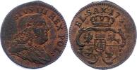 Sachsen-Albertinische Linie Schilling Szalag Friedrich August II. 1733-1763. -