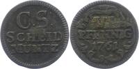 Sachsen-Albertinische Linie 6 Pfennig Friedrich August II. 1733-1763. -