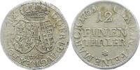 Sachsen-Albertinische Linie 1/12 Taler Friedrich August II. 1733-1763. -