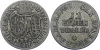 Sachsen-Albertinische Linie 1/12 Taler Friedrich August II. 1733-1763. -