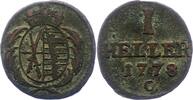 Sachsen-Albertinische Linie Heller Friedrich August III. 1763-1806. -
