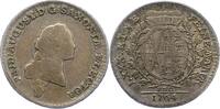 Sachsen-Albertinische Linie 1/6 Taler Friedrich August III. 1763-1806. -