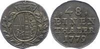 Sachsen-Albertinische Linie 1/48 Taler Friedrich August III. 1763-1806. -
