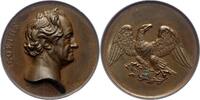 Personenmedaillen Bronzemedaille Goethe, Johann Wolfgang von *1749 Frankfurt, +1832. -