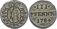 Sachsen-Albertinische Linie 3 Pfennig Friedrich August III. 1763-1806. -