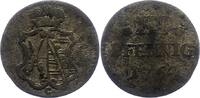 Sachsen-Albertinische Linie 3 Pfennig Friedrich August III. 1763-1806. -