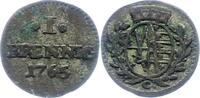 Sachsen-Albertinische Linie Pfennig Friedrich August III. 1763-1806. -