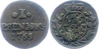 Sachsen-Albertinische Linie Pfennig Friedrich August III. 1763-1806. -