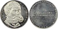 Reformation Silbermedaille 450-Jahrfeier der Reformation 1967. -