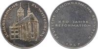 Reformation Silbermedaille 450-Jahrfeier der Reformation 1967. -