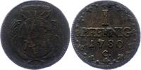 Sachsen-Albertinische Linie Pfennig Friedrich August III. 1763-1806. -