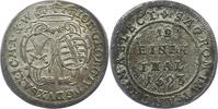 Sachsen-Albertinische Linie 1/12 Taler Johann Georg IV. 1691-1694. -
