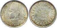 Ägypten 2 Piaster Farouk 1936-1952. -