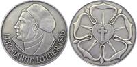 Reformation Silbermedaille 475. Geburtstag von Martin Luther 1958. -