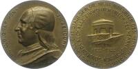 Reformation Bronzemedaille 200 Jahre Bürgergemeinde in Herrnhut 1922. -