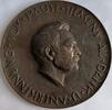 Personenmedaillen einseitige Bronzegussmedaille Siemens, Werner von *1816, +1892, deutscher Physiker und Ingenieur. -