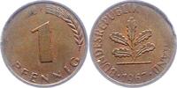 Münzen der Bundesrepublik Deutschland Verprägung. Pfennig 1 Mark 1945-2001. -