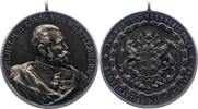 Württemberg Tragbare silberne Schützenmedaille 1 Wilhelm II. 1891-1918. -
