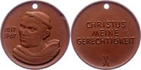 Reformation Porzellanmedaille 450-Jahrfeier der Reformation 1967. -