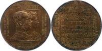 Haus Habsburg Bronzemedaille Franz Joseph I. 1848-1916. -