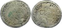 Brandenburg-Ansbach 1/6 Taler Johann Friedrich 1667-1686. -