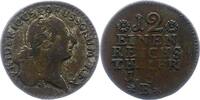 Brandenburg-Preußen 1/12 Taler Friedrich II. 1740-1786. -