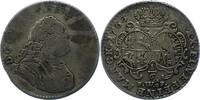 Sachsen-Albertinische Linie 1/6 Taler Friedrich August II. 1733-1763. -